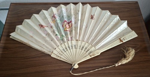 Antiker handfächer 1900 - , um