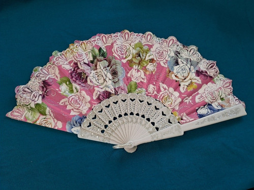 Glitzer fächer handfächer - fächer,