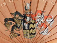 Antiker Fächer ° Holzfächer