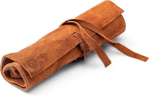 Leder rolltasche für stifte - leder-rolltasche,