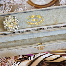 Antiker Fächerkasten