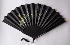 Antiker Handfächer aus Holz