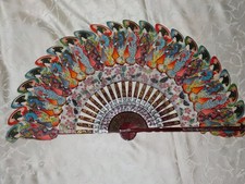 Antiker Fächer "Geisha "